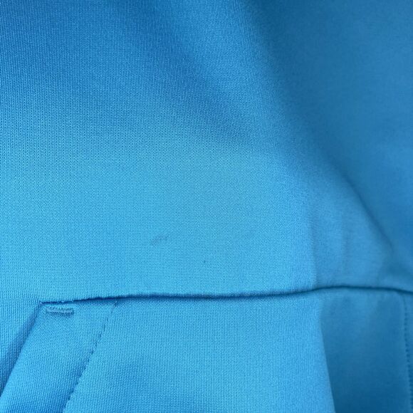 Nike Therma-Fit Pullover Hoodie Sweatshirt Turquoise Blue Men's Size XXL - Picture 4 of 8